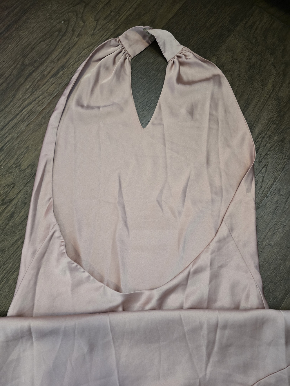 Mumu Backless Halter Maxi Dress - Blush Pink - Picture 8 of 8